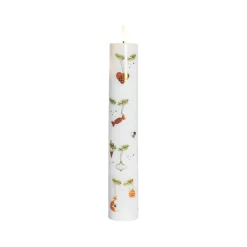 Sirius Mie LED kalenderlys hvid H 29 cm Ø 4,8 cm