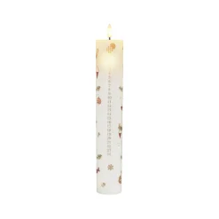 Sirius Mie LED kalenderlys hvid H 29 cm Ø 4,8 cm