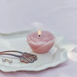 Sirius Rosita LED-lys pink Ø 8 cm H 4 cm 2 stk.