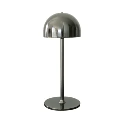 Sirius Tim genopladelig bordlampe sort nikkel H 30 cm