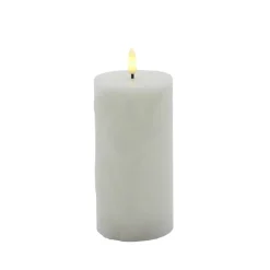Sirius Tulisa LED bloklys creme Ø 7,8 cm H 15 cm