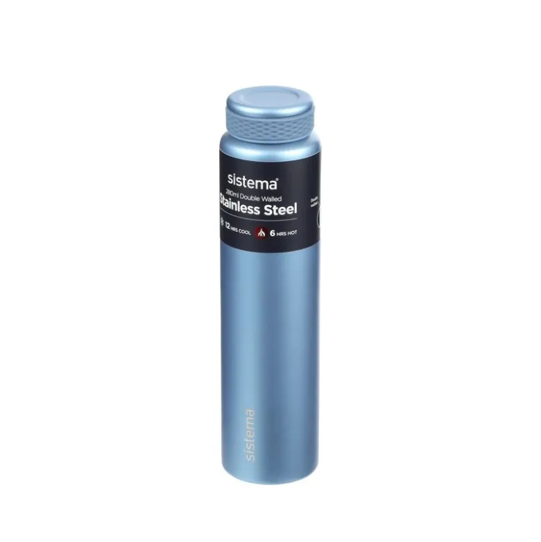 Sistema Stainless Steel termoflaske assorteret 280 ml