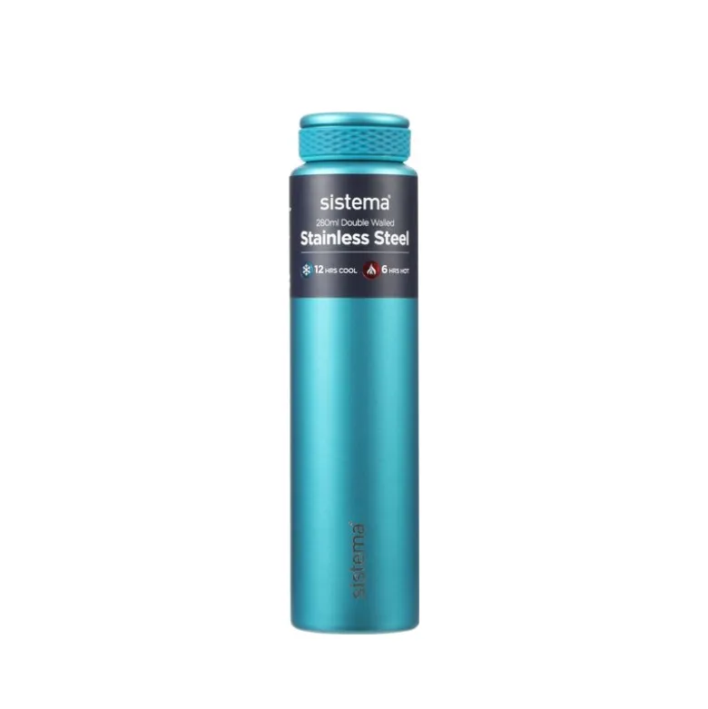 Sistema Stainless Steel termoflaske assorteret 280 ml