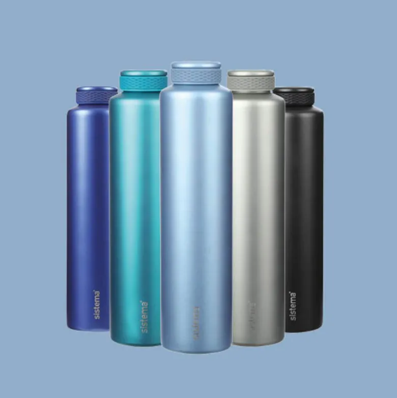Sistema Stainless Steel termoflaske assorteret 600 ml