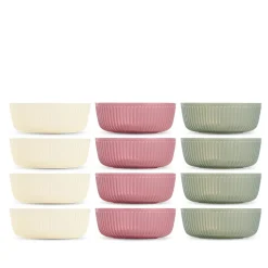 Skålesæt 4 stk. Ø 15 cm i assorterede farver