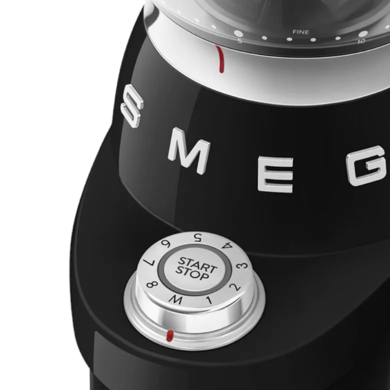 Smeg 50's Style kaffekværn sort 240 gram