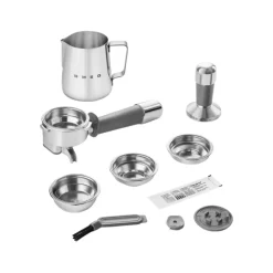 Smeg 50's Style manuel espressomaskine mat sort 1650 watt