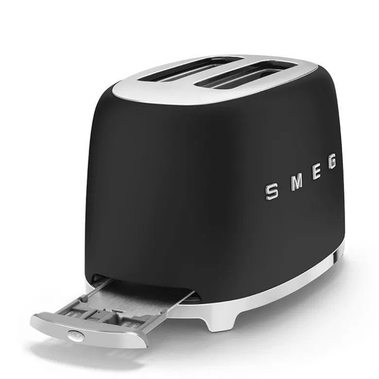 Smeg TSF01BLMEU brødrister sort 2 skiver 950 watt