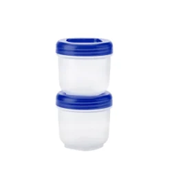 Snack pots madbøtter kongeblå 2 stk. 150 ml