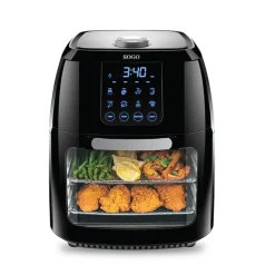 Sogo airfryer med rotisserie 10 liter 1400 watt