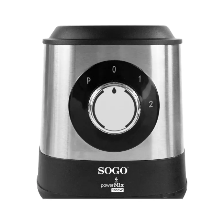 Sogo BAT-SS-5585 blender stålfarve 1,5 liter 1500 watt