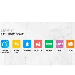 Sogo Bluetooth badevægt max 180 kg
