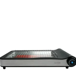 Sogo Flad brødrister med 3 rør 900W