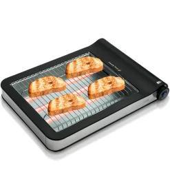 Sogo Flad brødrister med 3 rør 900W