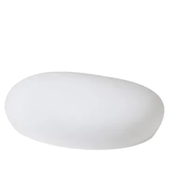 Solcellesten plast hvid IP44 40x30x16 cm