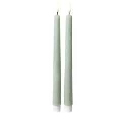 Stagelys sæt med 2 stk. H 28 cm