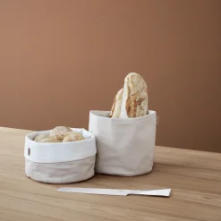 Stelton brødpose stor sand/hvid