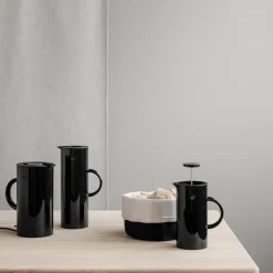 Stelton brødpose stor sort/sand
