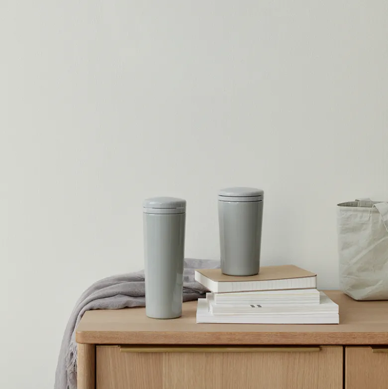 Stelton Carrie Termoflaske Light Grey 0,5 Liter