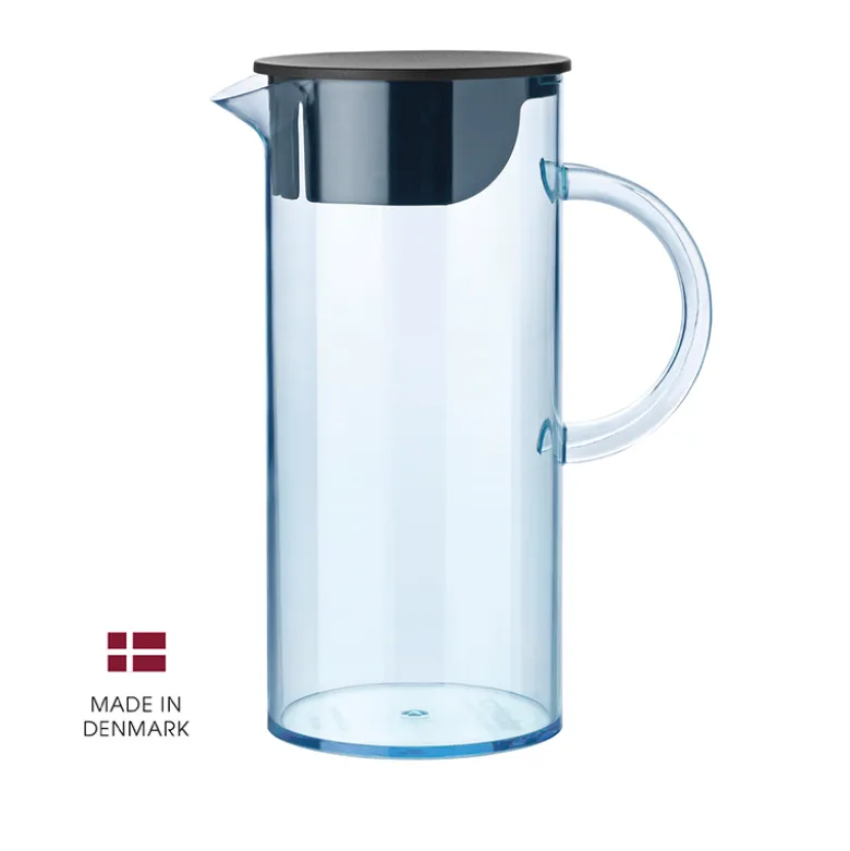 Stelton EM77 kande med låg blå 1,5 liter