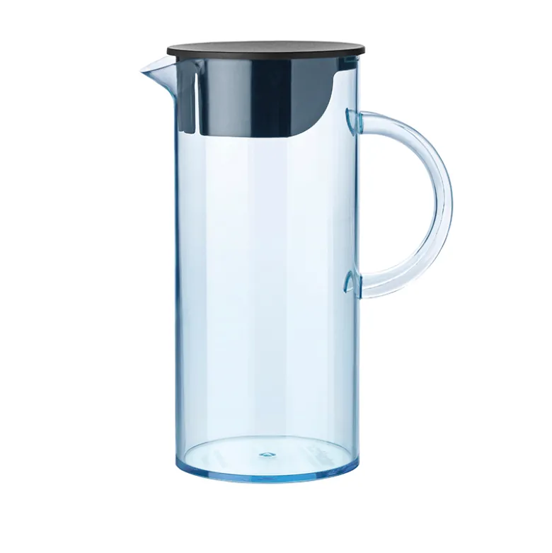 Stelton EM77 kande med låg blå 1,5 liter