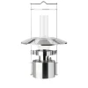 Stelton EM Portable LED skibslampe stål H 43 cm