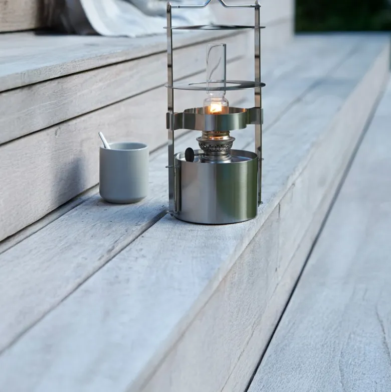 Stelton EM skibslampe rustfrit stål H 34 cm