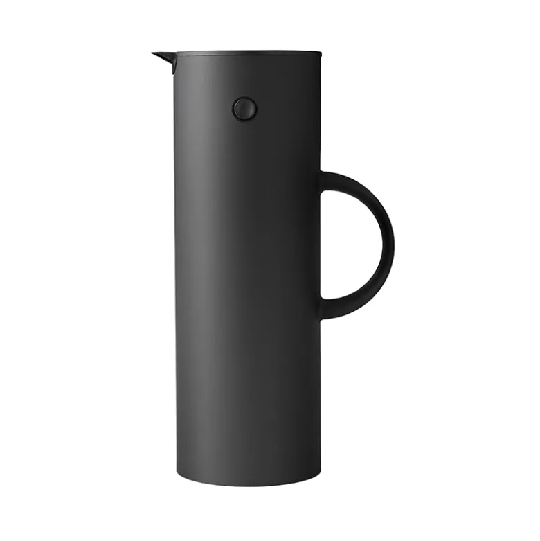 Stelton EM77 termokande soft black 1 liter