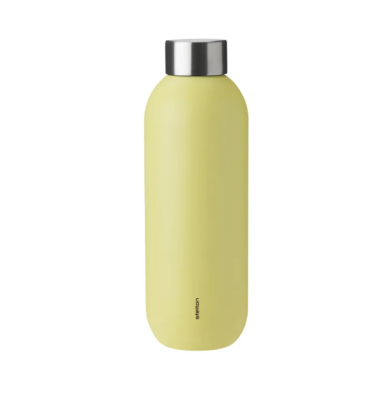 Stelton Keep Cool termoflaske lysegul 0.6 liter