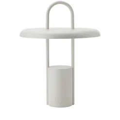 Stelton Pier portable LED lampe sand H 33,5 cm