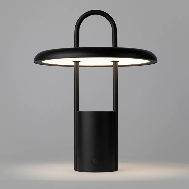 Stelton Pier transportabel LED lampe black