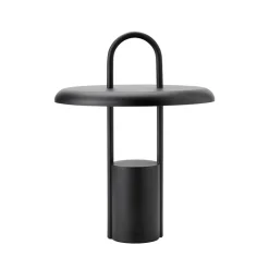 Stelton Pier transportabel LED lampe black