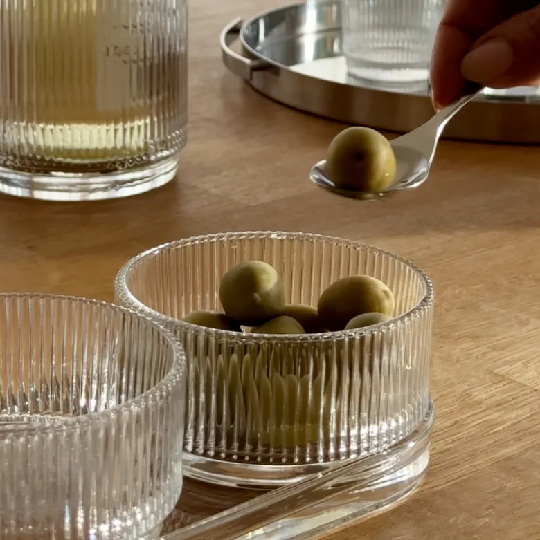 Stelton Pilastro tapassæt glas 30,7 cm