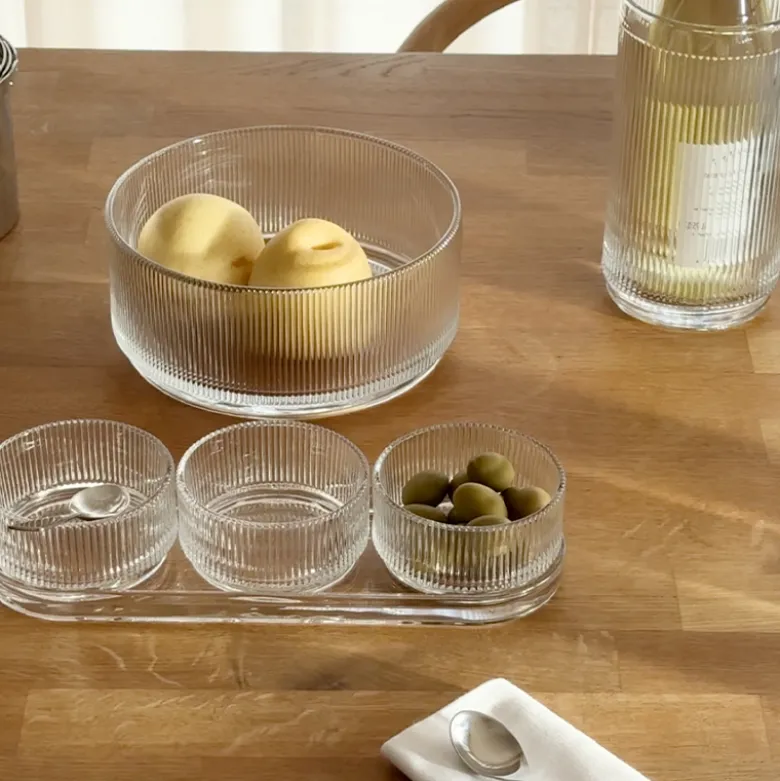 Stelton Pilastro tapassæt glas 30,7 cm