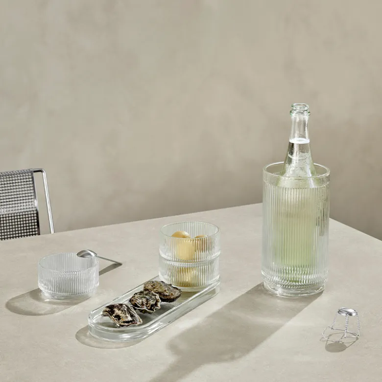 Stelton Pilastro tapassæt glas 30,7 cm