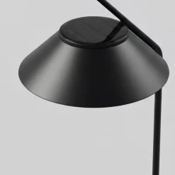 Stelton Vinkel LED solcelle lampespyd sort H 108,5 cm