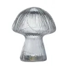 Svampe lampe 15 LED assorterede farver H 20,5 cm