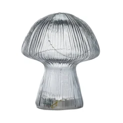 Svampe lampe 15 LED assorterede farver H 20,5 cm
