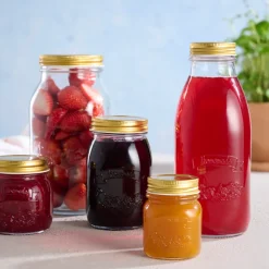 Sylteglas med skruelåg 1 liter