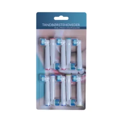 Tandbørstehoveder medium 10 stk.