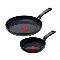 Tefal Change stegepandesæt Ø 20+28 cm sort