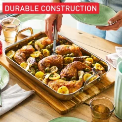Tefal Emotion bradepandesæt rustfrit stål 2 stk.