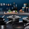 Tefal Excellence gryde sort med låg 5.4 liter