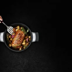 Tefal Excellence gryde sort med låg 5.4 liter