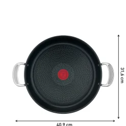 Tefal Jamie Oliver Cook's Classics SS non-stick chefpande med låg Ø 30 cm