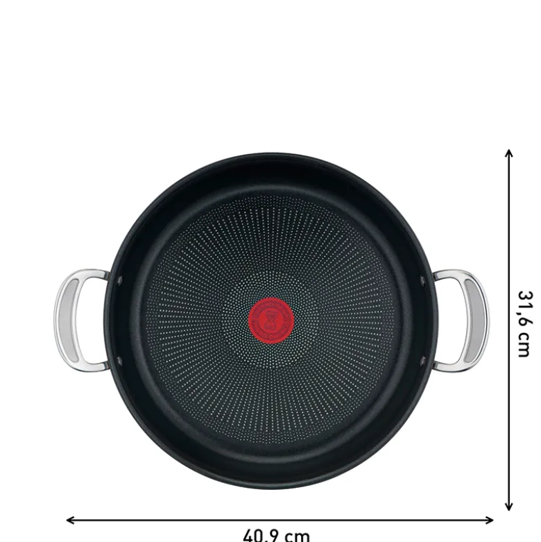 Tefal Jamie Oliver Cook's Classics SS non-stick chefpande med låg Ø 30 cm