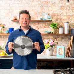 Tefal Jamie Oliver Cook's Classics SS non-stick chefpande med låg Ø 30 cm