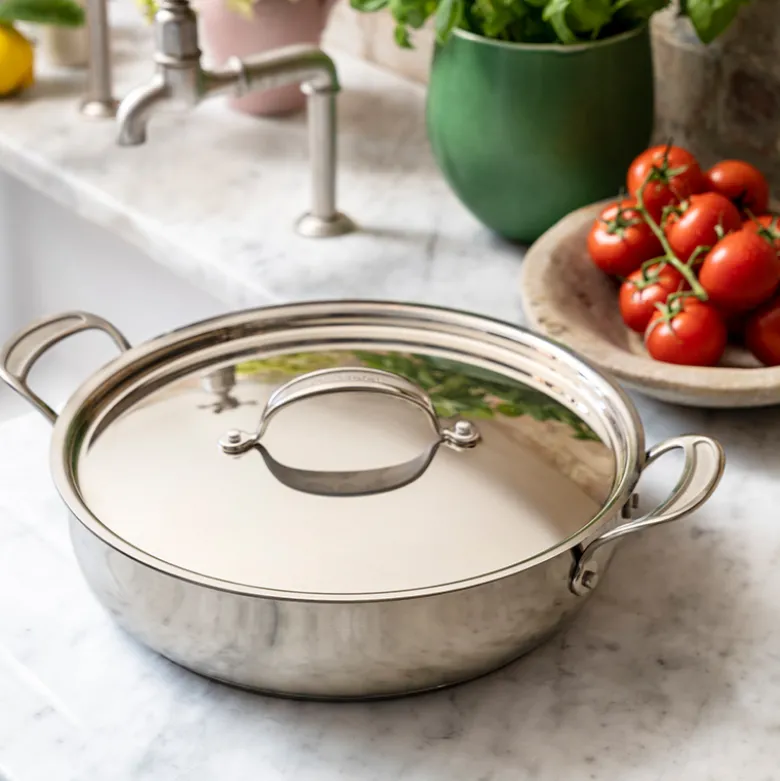 Tefal Jamie Oliver Cook's Classics SS non-stick chefpande med låg Ø 30 cm