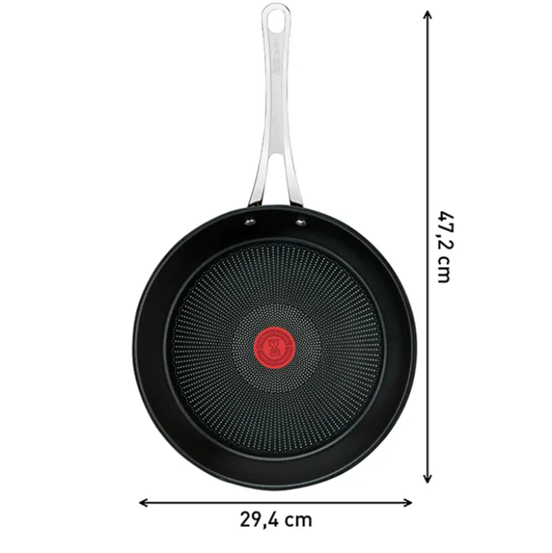 Tefal Jamie Oliver Cook's Classics SS non-stick stegepande Ø 28 cm