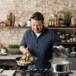 Tefal Jamie Oliver Cook's Classic SS gryde med låg 5,2 liter